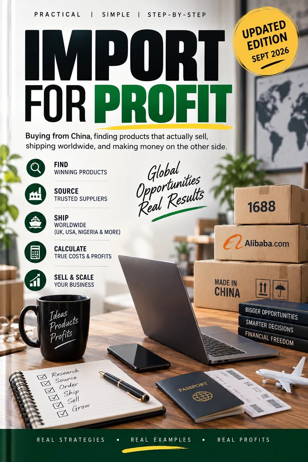 Import for Profit — Buying from China, finding products that actually sell, shipping them worldwide, and making money on the other side