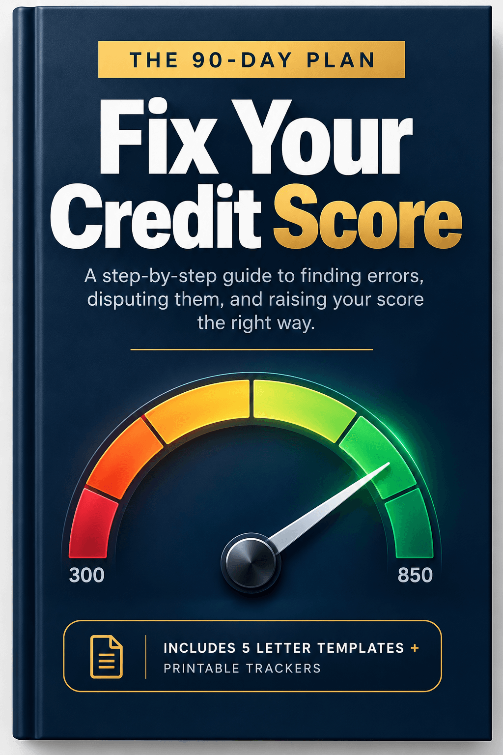 Fix Your Credit Score: The 90-Day Plan — A U.S. guide to checking credit reports, disputing errors and building better credit habits